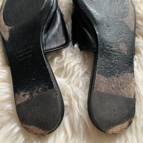 JENNI Kayne Black Leather Mules 7 - Picture 7 of 12